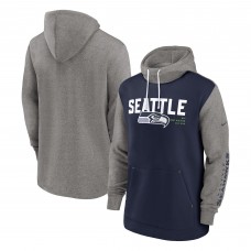 Толстовка Seattle Seahawks Nike Fashion Color Block - College Navy