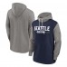 Толстовка Seattle Seahawks Nike Fashion Color Block - College Navy