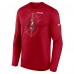 Футболка с длинным рукавом Tampa Bay Buccaneers Nike Legend Icon - Red