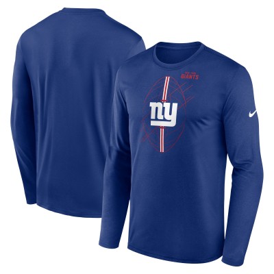 Футболка с длинным рукавом New York Giants Nike Legend Icon - Royal