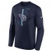 Футболка с длинным рукавом Tennessee Titans Nike Legend Icon - Navy