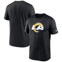 Los Angeles Rams Nike Black Primetime Legend Logo Performance T-Shirt