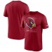 Arizona Cardinals Nike Cardinal Legend Yard Lines Performance T-Shirt