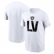 Футболка Las Vegas Raiders Nike Local Essential - White