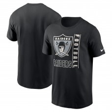 Футболка Las Vegas Raiders Nike Lockup Essential - Black