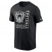 Футболка Las Vegas Raiders Nike Lockup Essential - Black