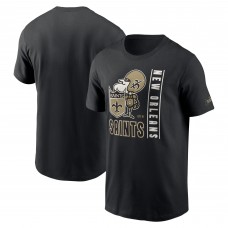 Футболка New Orleans Saints Nike Lockup Essential - Black