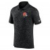 Cleveland Browns Nike Black Pique Fashion Performance Polo