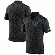 Indianapolis Colts Nike Black Pique Fashion Performance Polo