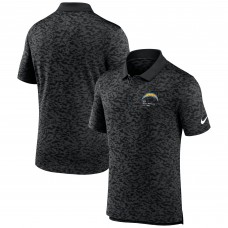 Los Angeles Chargers Nike Black Pique Fashion Performance Polo
