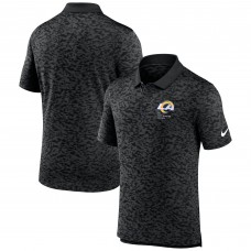 Los Angeles Rams Nike Pique Fashion Performance Polo - Black