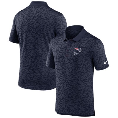 New England Patriots Nike Navy Pique Fashion Performance Polo