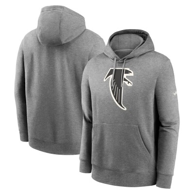 Толстовка Atlanta Falcons Nike Heather Charcoal Rewind Club