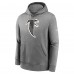 Толстовка Atlanta Falcons Nike Heather Charcoal Rewind Club