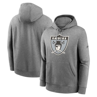 Толстовка Las Vegas Raiders Nike Rewind Club - Heather Charcoal