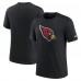 Футболка Arizona Cardinals Nike Rewind Logo Tri-Blend - Black
