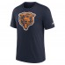 Футболка Chicago Bears Nike Rewind Logo Tri-Blend - Navy