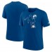 Indianapolis Colts Nike Blue Rewind Logo Tri-Blend T-Shirt