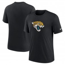 Футболка Jacksonville Jaguars Nike Rewind Logo Tri-Blend - Black