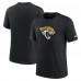 Футболка Jacksonville Jaguars Nike Rewind Logo Tri-Blend - Black