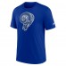 Футболка Los Angeles Rams Nike Rewind Logo Tri-Blend - Royal