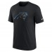 Футболка Carolina Panthers Nike Rewind Logo Tri-Blend - Black