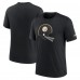 Футболка Pittsburgh Steelers Nike Rewind Logo Tri-Blend - Black