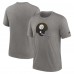Футболка Pittsburgh Steelers Nike Rewind Logo Tri-Blend - Heather Charcoal