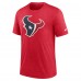 Футболка Houston Texans Nike Heather Maroon Rewind Logo Tri-Blend