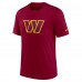 Футболка Washington Commanders Nike Rewind Logo Tri-Blend - Burgundy