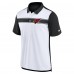 Arizona Cardinals Nike White/Black Rewind Pique Polo