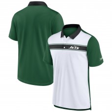 New York Jets Nike White/Green Rewind Pique Polo New York Jets Nike White/Green Rewind Pique Polo