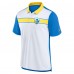 Los Angeles Chargers Nike White/Powder Blue Rewind Pique Polo