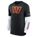 Футболка с длинным рукавом Washington Commanders Nike Slub Fashion - Heather Black