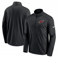 Кофта с длинным рукавом на молнии Arizona Cardinals Nike Pacer - Black