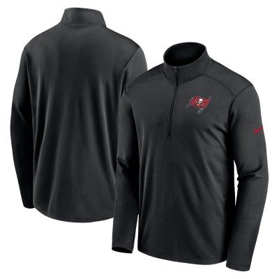 Кофта с длинным рукавом на молнии Tampa Bay Buccaneers Nike Pacer - Black