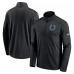 Indianapolis Colts Nike Black Agility Pacer Performance Half-Zip Top
