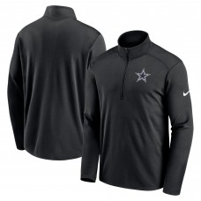 Кофта с длинным рукавом на молнии Dallas Cowboys Nike Pacer - Black