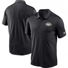 Поло New York Jets Nike Franchise Team Logo Performance - Black