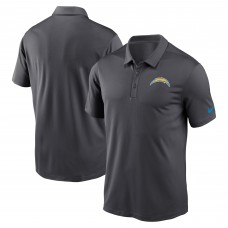Поло Los Angeles Chargers Nike Franchise Team Logo Performance - Anthracite