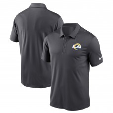 Поло Los Angeles Rams Nike Franchise Team Logo Performance - Anthracite