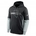 Толстовка Las Vegas Raiders Nike Color Block Fleece Performance - Black