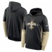 Толстовка New Orleans Saints Nike Black Color Block Fleece Performance