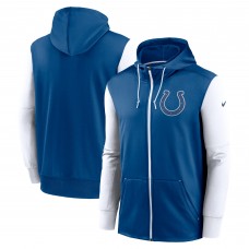 Indianapolis Colts Nike Royal Performance Full-Zip Hoodie