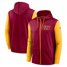 Толстовка на молнии Washington Commanders Nike Performance - Burgundy