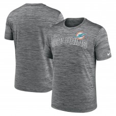 Футболка Miami Dolphins Nike Velocity Arch Performance - Anthracite