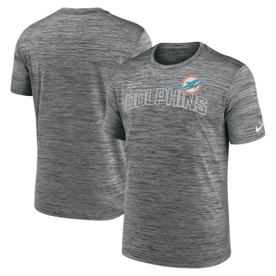 Футболка Miami Dolphins Nike Velocity Arch Performance - Anthracite