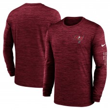 Футболка с длинным рукавом Tampa Bay Buccaneers Nike Velocity - Red
