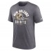 Футболка New Orleans Saints Nike Heather Charcoal Helmet Tri-Blend