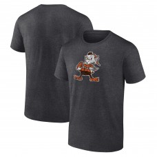 Футболка Cleveland Browns Charcoal Brownie The Elf Throwback Logo